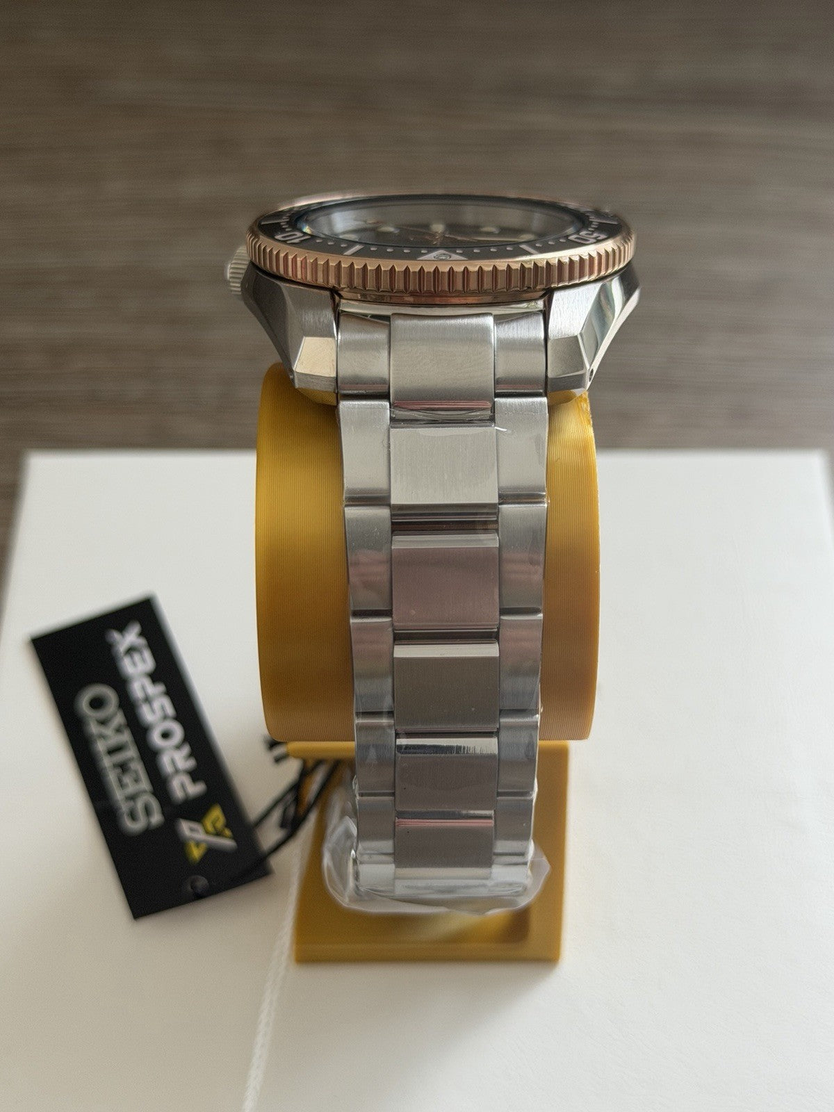 Seiko Prospex SPB240J1 1968 Diver Special Boutique Edition Brown Gilt 6R35 Watch