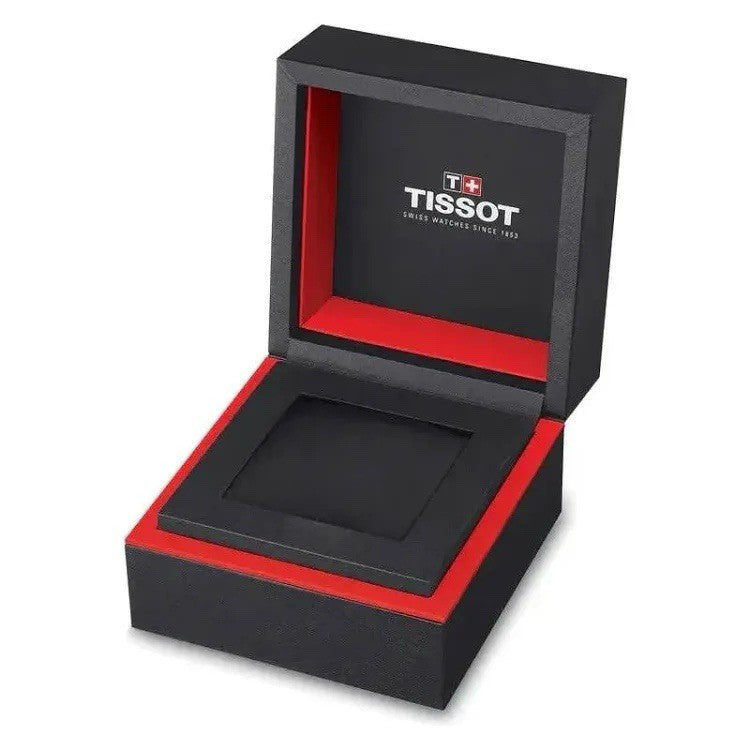 Tissot PRX Quartz 40mm White Dial Rubber Strap Mens Watch T137.410.17.011.00 UK