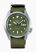 SEIKO 5 Sports Automatic SRPE65K1 Green Dial Men’s Watch NATO Strap Warranty UK