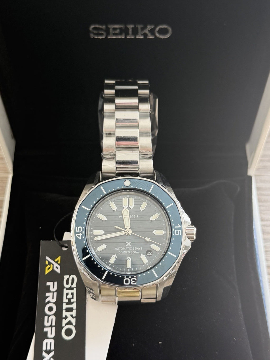 Seiko Prospex SPB483J1 Blue Sapphire 1968 Diver Polygon Case BNIB UK
