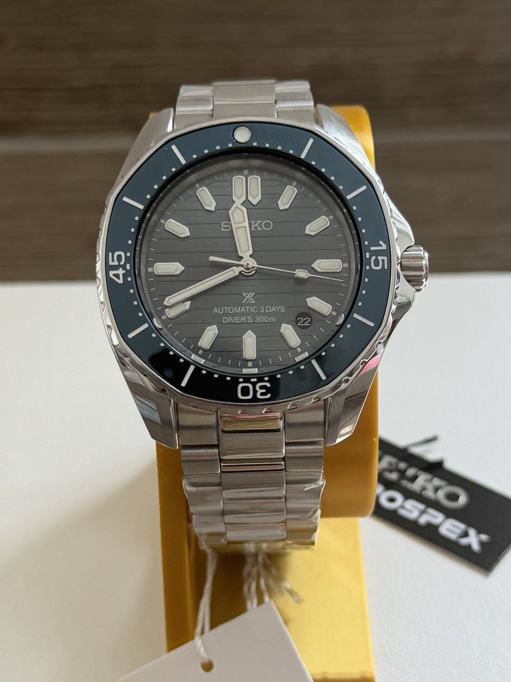 Seiko Prospex SPB483J1 Blue Sapphire 1968 Diver Polygon Case BNIB UK