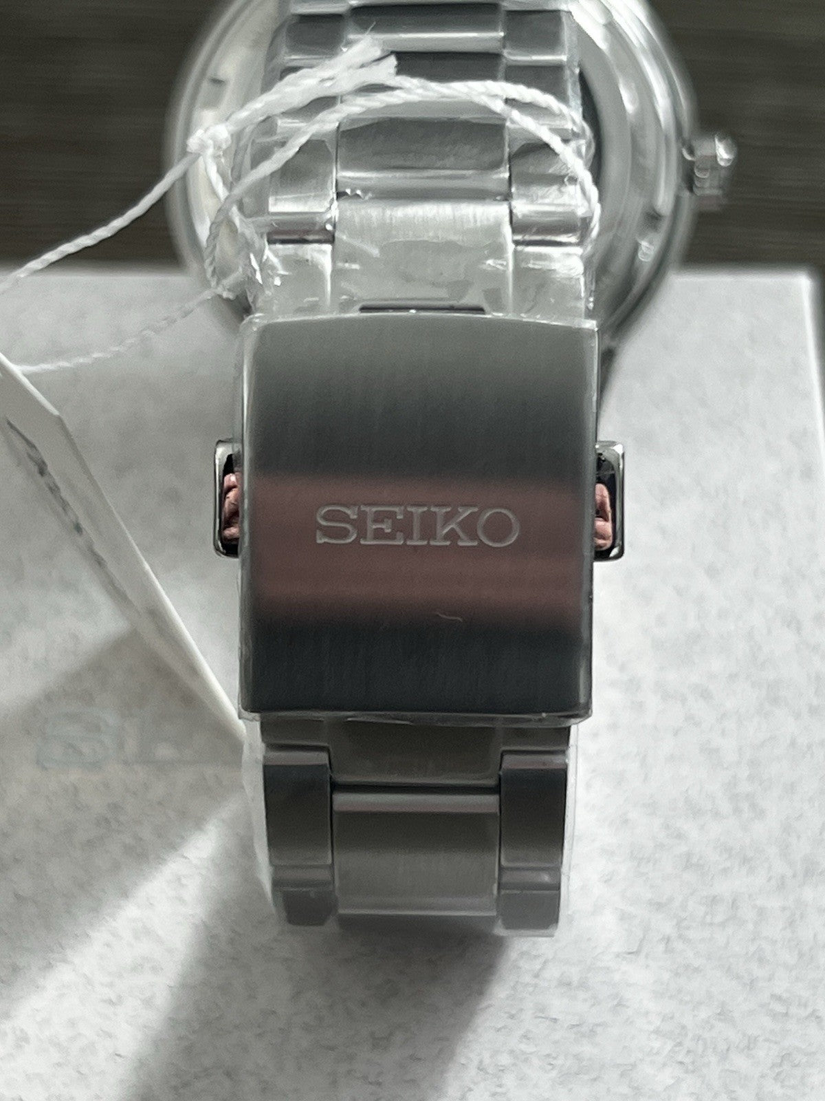 SEIKO Presage 60s Style GMT SSK009J1 Petrol Blue Dial Men’s Watch Warranty UK