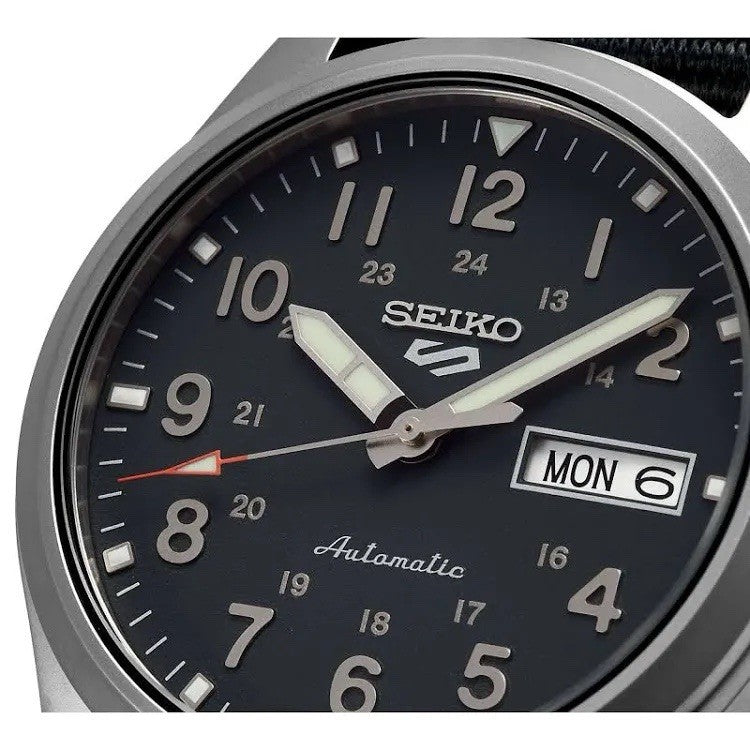 Seiko 5 Sports Field SRPG31K1 Mens Automatic Watch Grey Dial New Box Warranty UK
