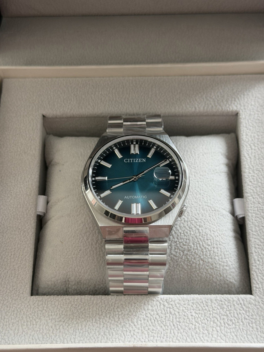 Citizen Tsuyosa 40mm Blue Automatic Men's Watch NJ0151-88X