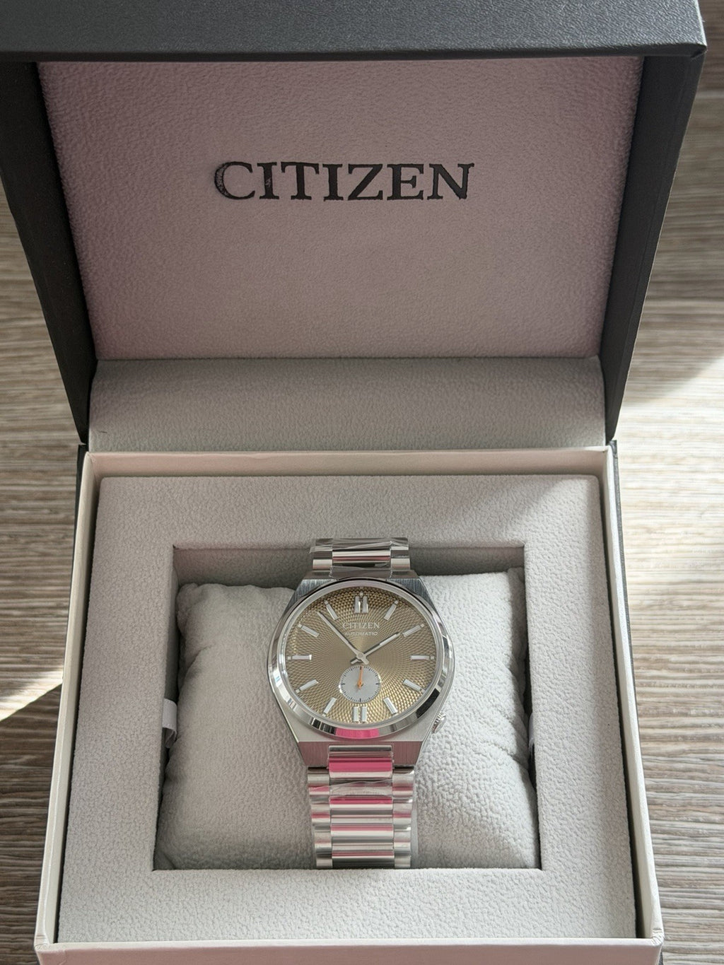 Citizen Tsuyosa Small Second Gree Automatic Men's Watch Warranty NK5010-51X - UK