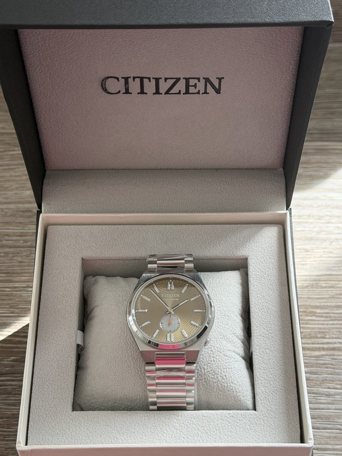 Citizen Tsuyosa Small Second Gree Automatic Men's Watch Warranty NK5010-51X - UK