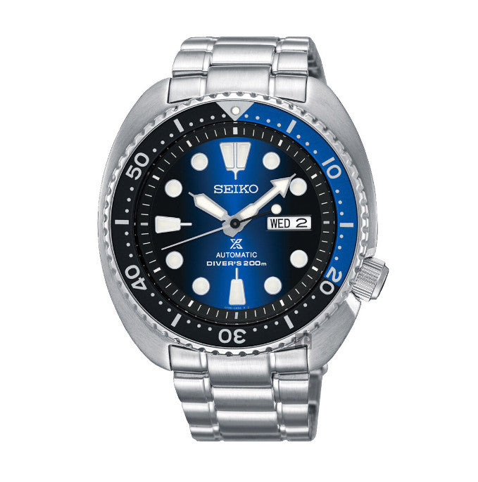 Seiko Prospex Turtle SRPC25J1 Batman Blue Automatic Diver 200m BNIB Warranty UK