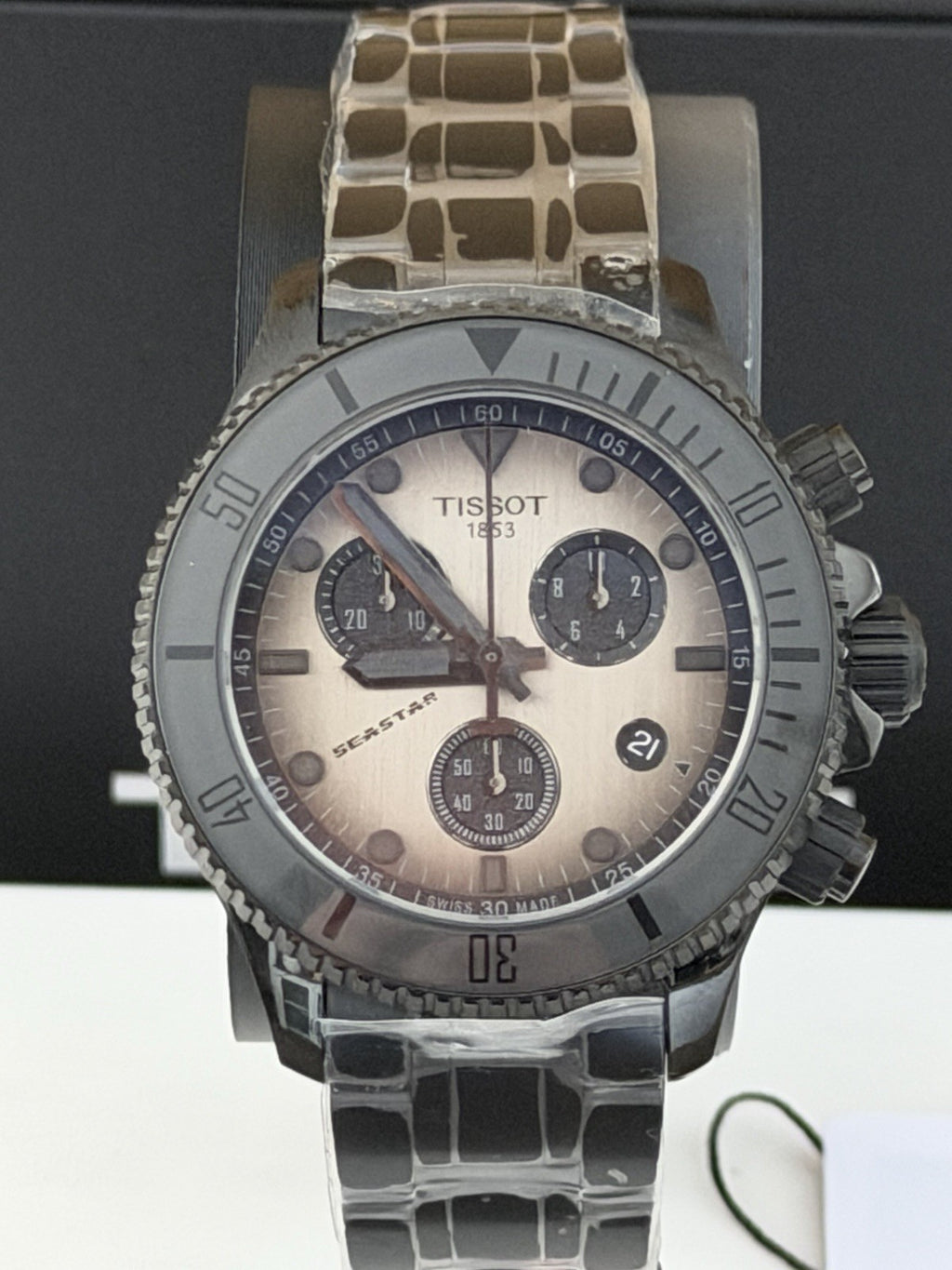 TISSOT SEASTAR 1000 38MM QUARTZ CHRONO T120.217.33.061.00 – BNIB – WARRANTY - UK