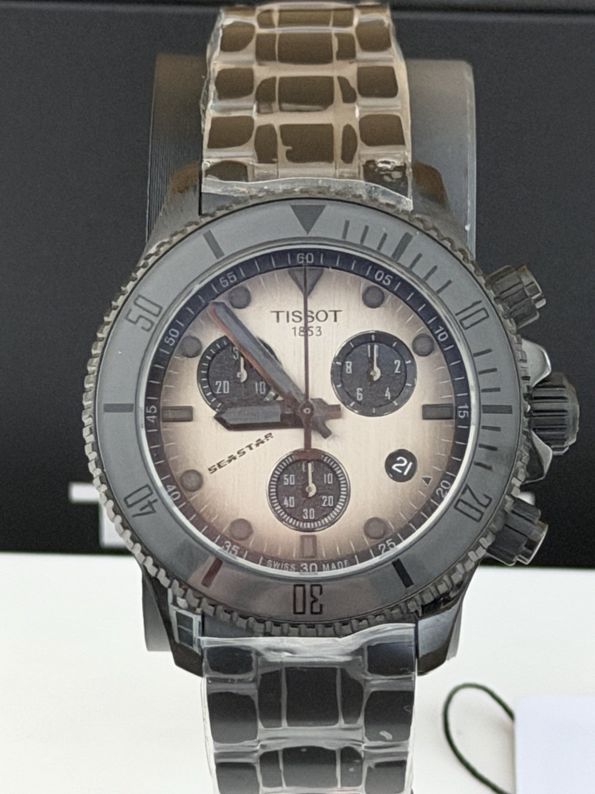 TISSOT SEASTAR 1000 38MM QUARTZ CHRONO T120.217.33.061.00 – BNIB – WARRANTY - UK