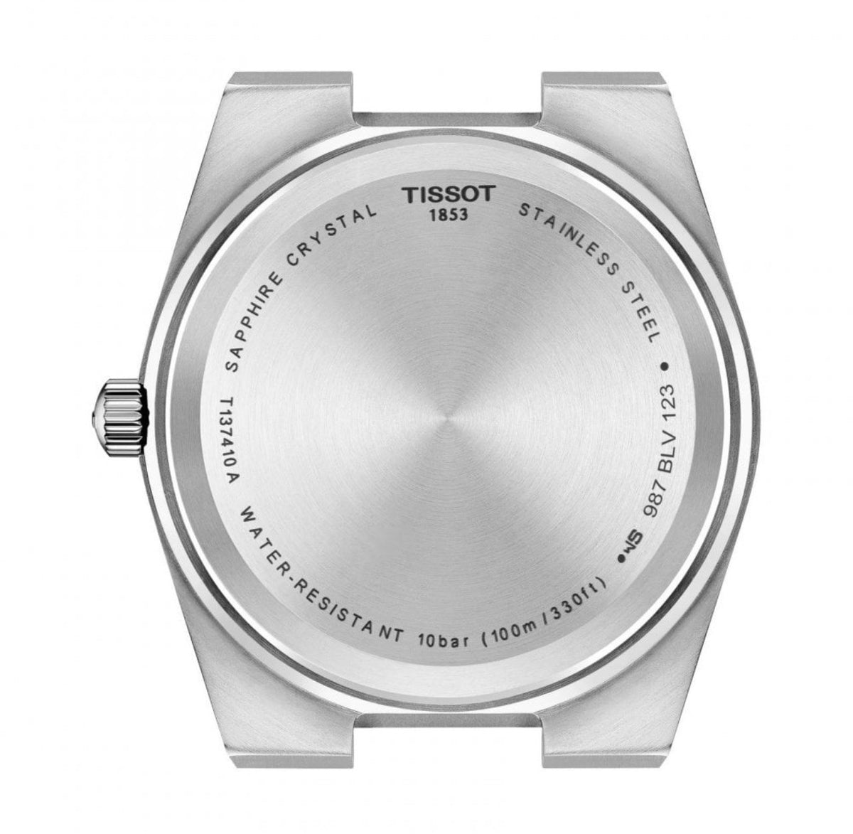 Tissot PRX Quartz 40mm White Dial Rubber Strap Mens Watch T137.410.17.011.00 UK
