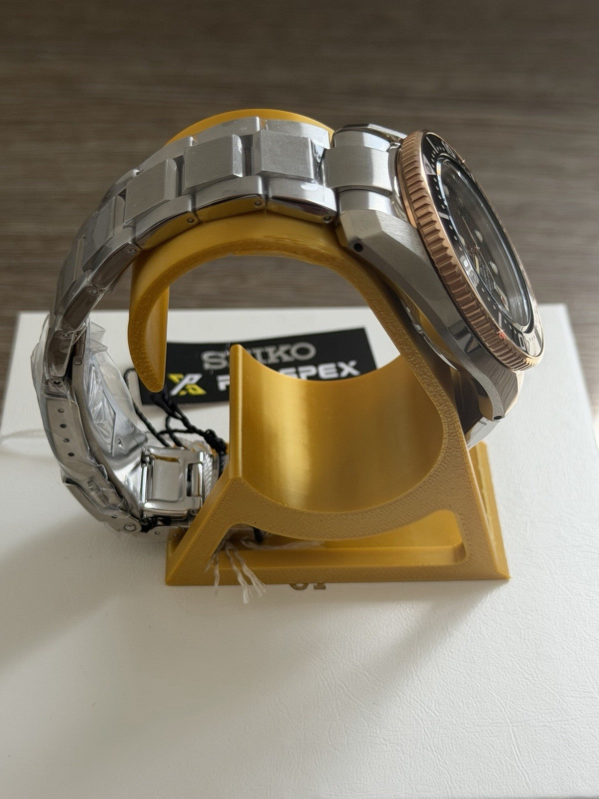 Seiko Prospex SPB240J1 1968 Diver Special Boutique Edition Brown Gilt 6R35 Watch