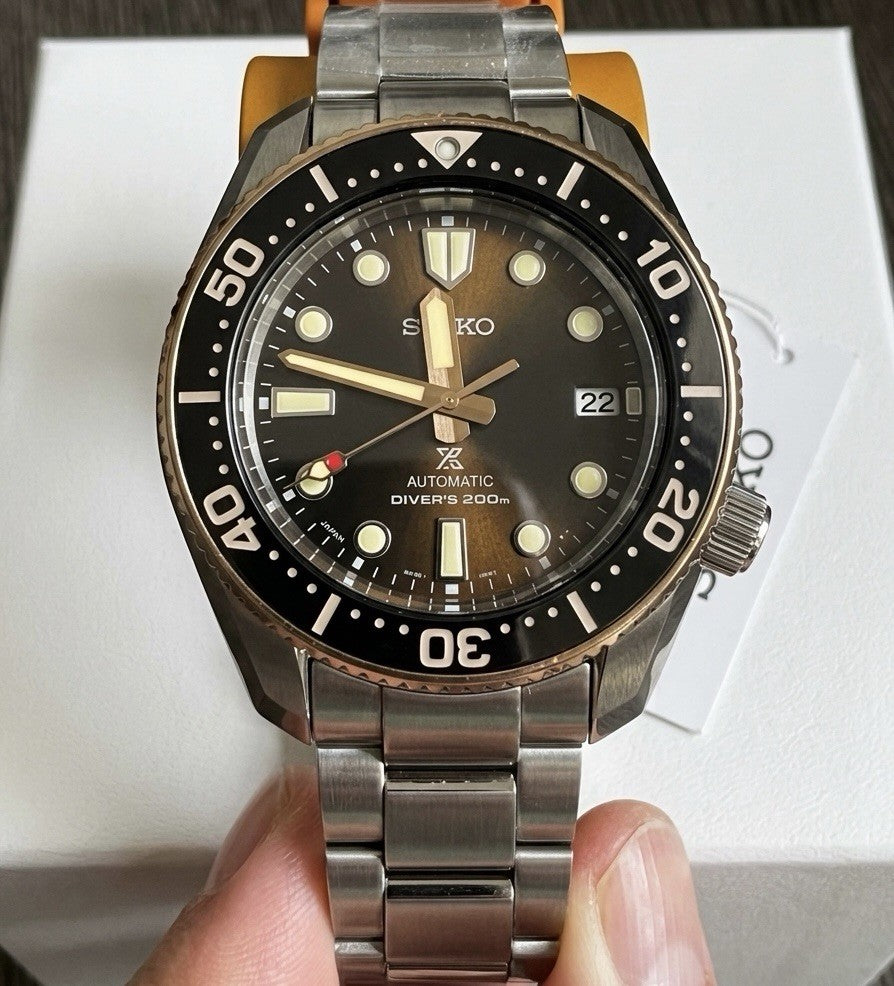 Seiko Prospex SPB240J1 1968 Diver Special Boutique Edition Brown Gilt 6R35 Watch