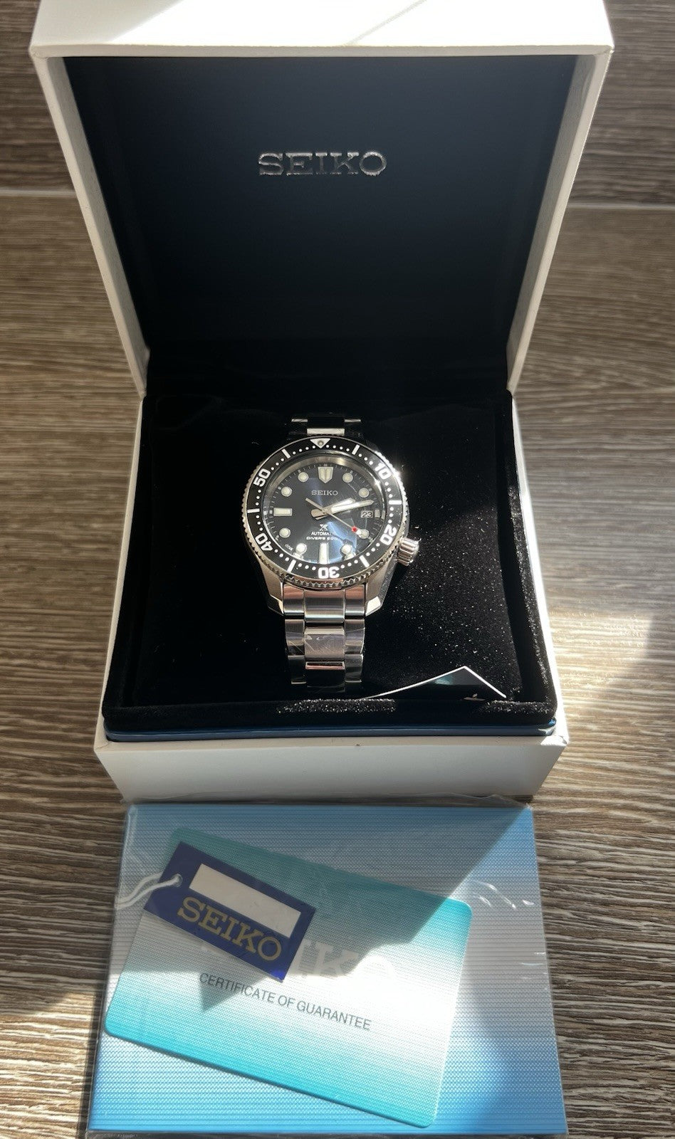 Seiko Prospex SPB187J1 1968 Re-interpretation Diver 200m Blue Dial Auto BNIB UK