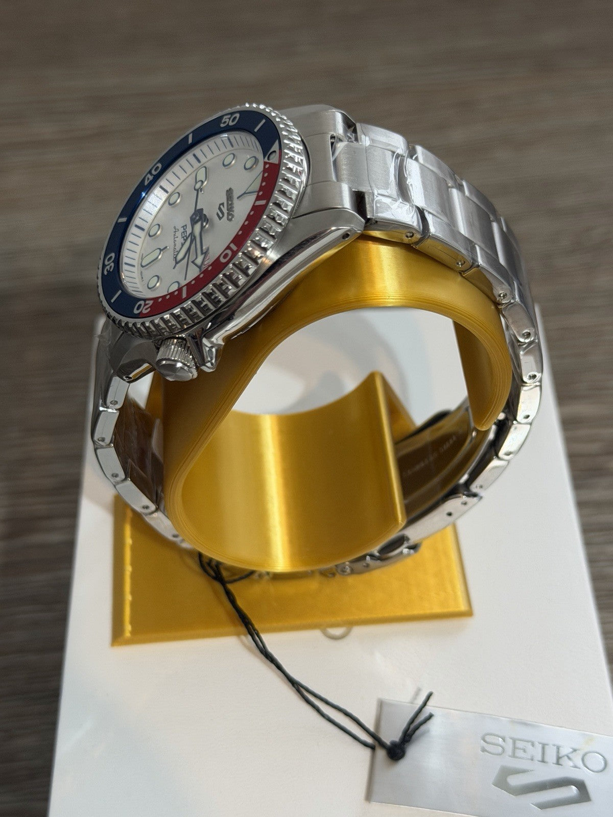 Seiko 5 Sports Pepsi Limited Edition SRPL99K1 Automatic Watch 38mm BNIB - UK