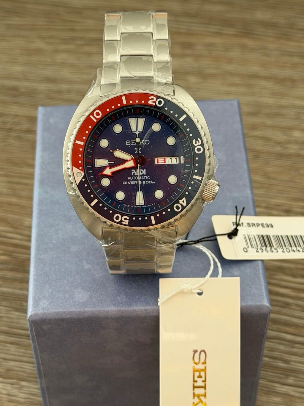 Seiko Prospex PADI Turtle SRPE99K1 Automatic Blue Diver  | BNIB | Warranty - UK