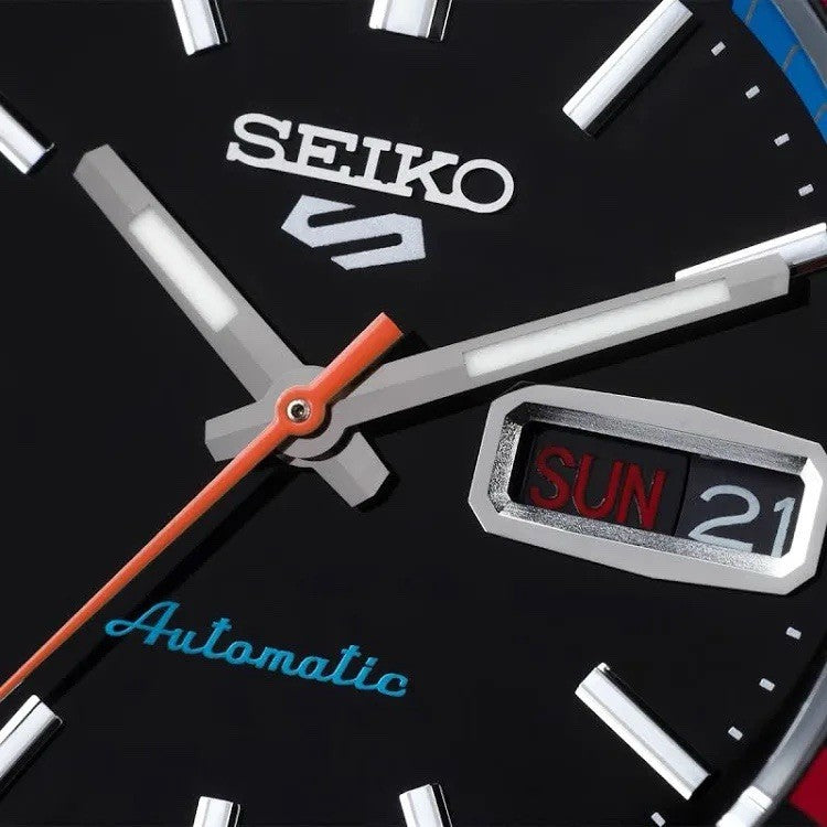 SEIKO 5 Sports Regatta Timer SRPK13K1 Black Dial Men’s Automatic Watch Warranty