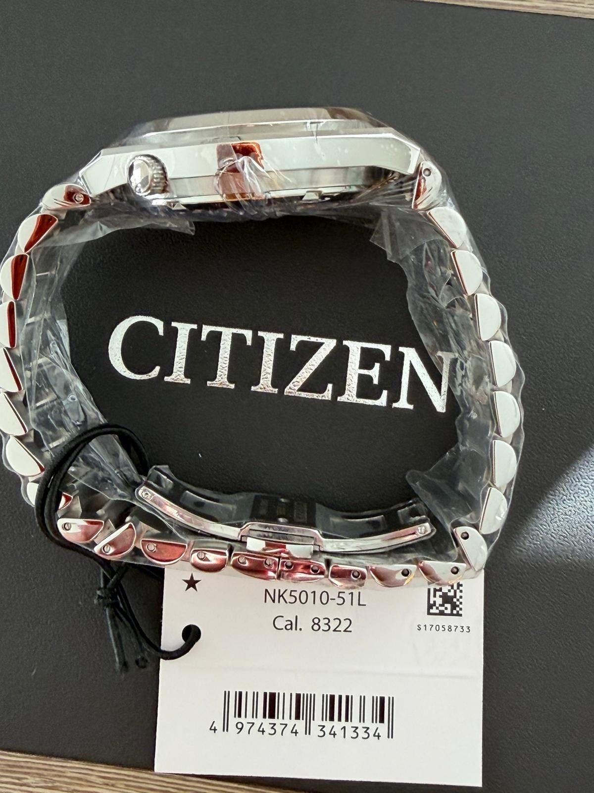 Citizen Tsuyosa Small Second Blue Automatic Men's Watch Warranty NK5010-51L - UK