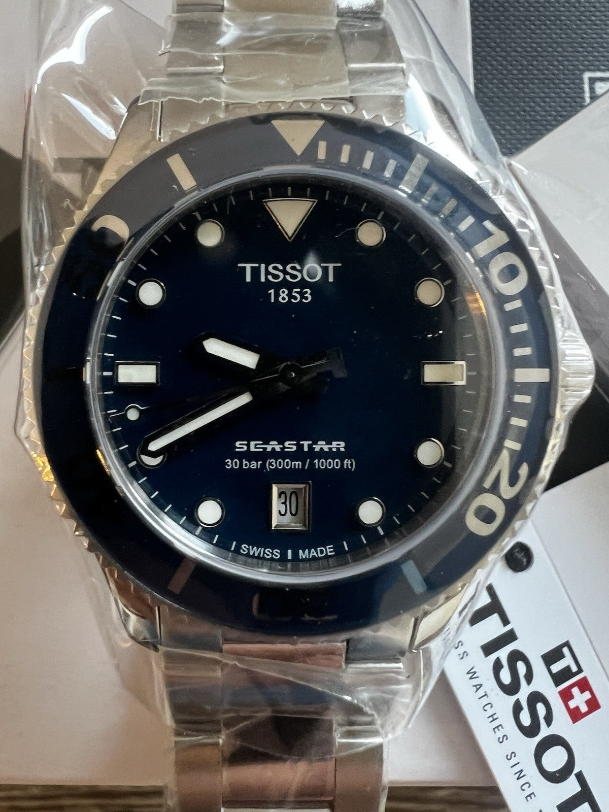 Tissot Seastar 1000 Quartz T120.210.11.041.00 36mm BNIB Box & Papers UK Seller