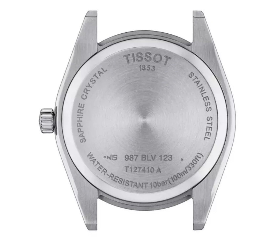 TISSOT Gentleman T127.410.16.051.01 Quartz Black Dial 40mm Warranty - UK seller