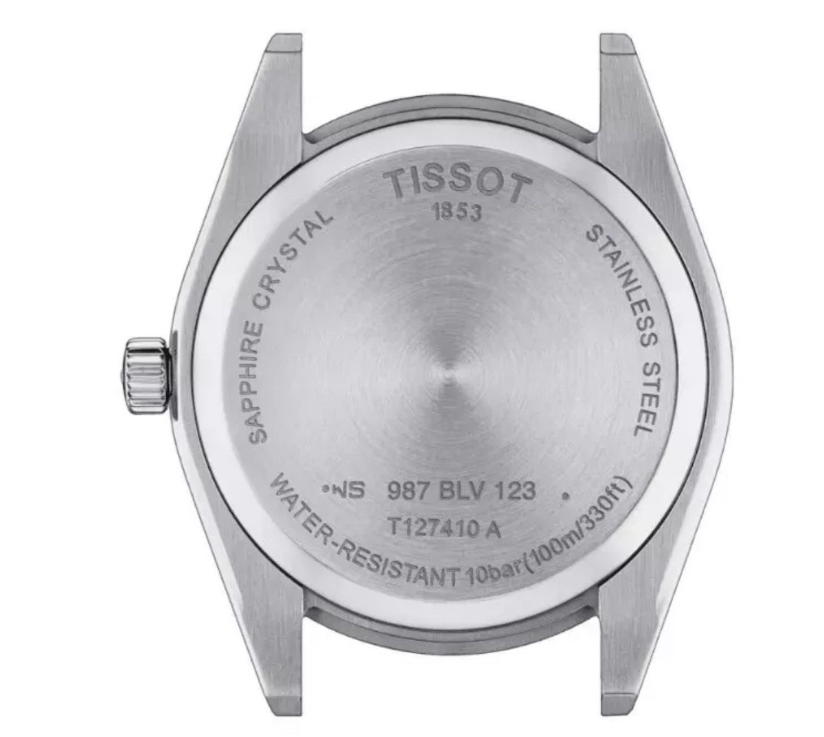 TISSOT Gentleman T127.410.16.051.01 Quartz Black Dial 40mm Warranty - UK seller