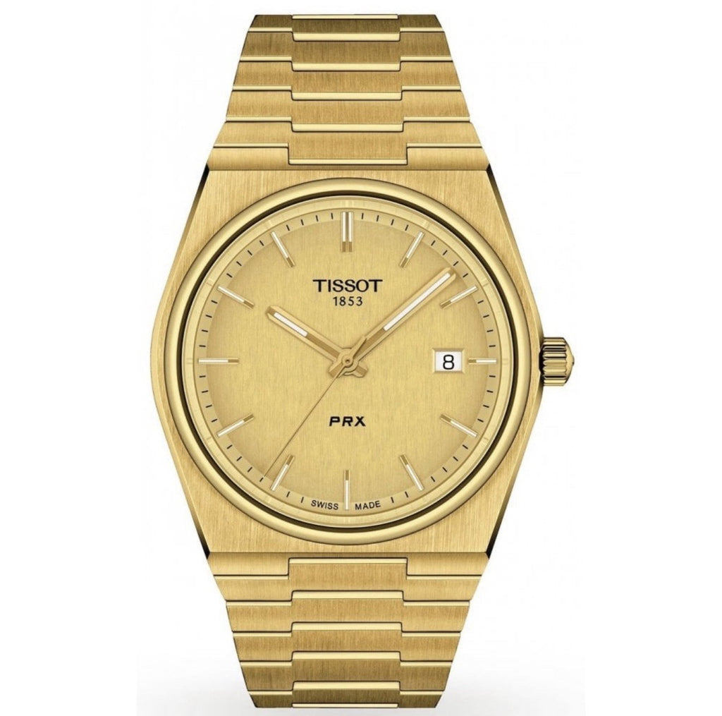 Tissot PRX T137.410.33.021.00 Gold - 40mm | BNIB Watch | Warranty | UK Seller