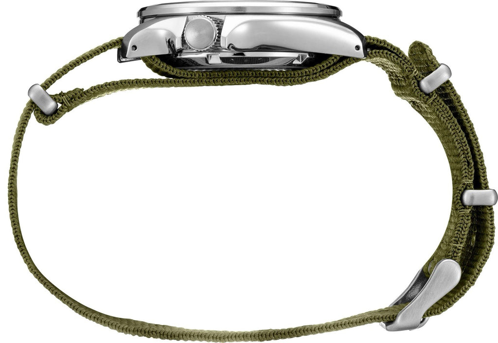 SEIKO 5 Sports Automatic SRPE65K1 Green Dial Men’s Watch NATO Strap Warranty UK