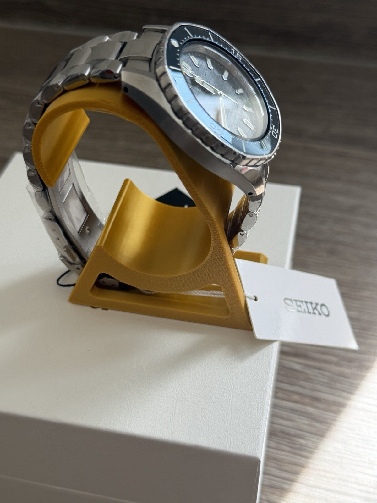 Seiko Prospex SPB483J1 Blue Sapphire 1968 Diver Polygon Case BNIB UK