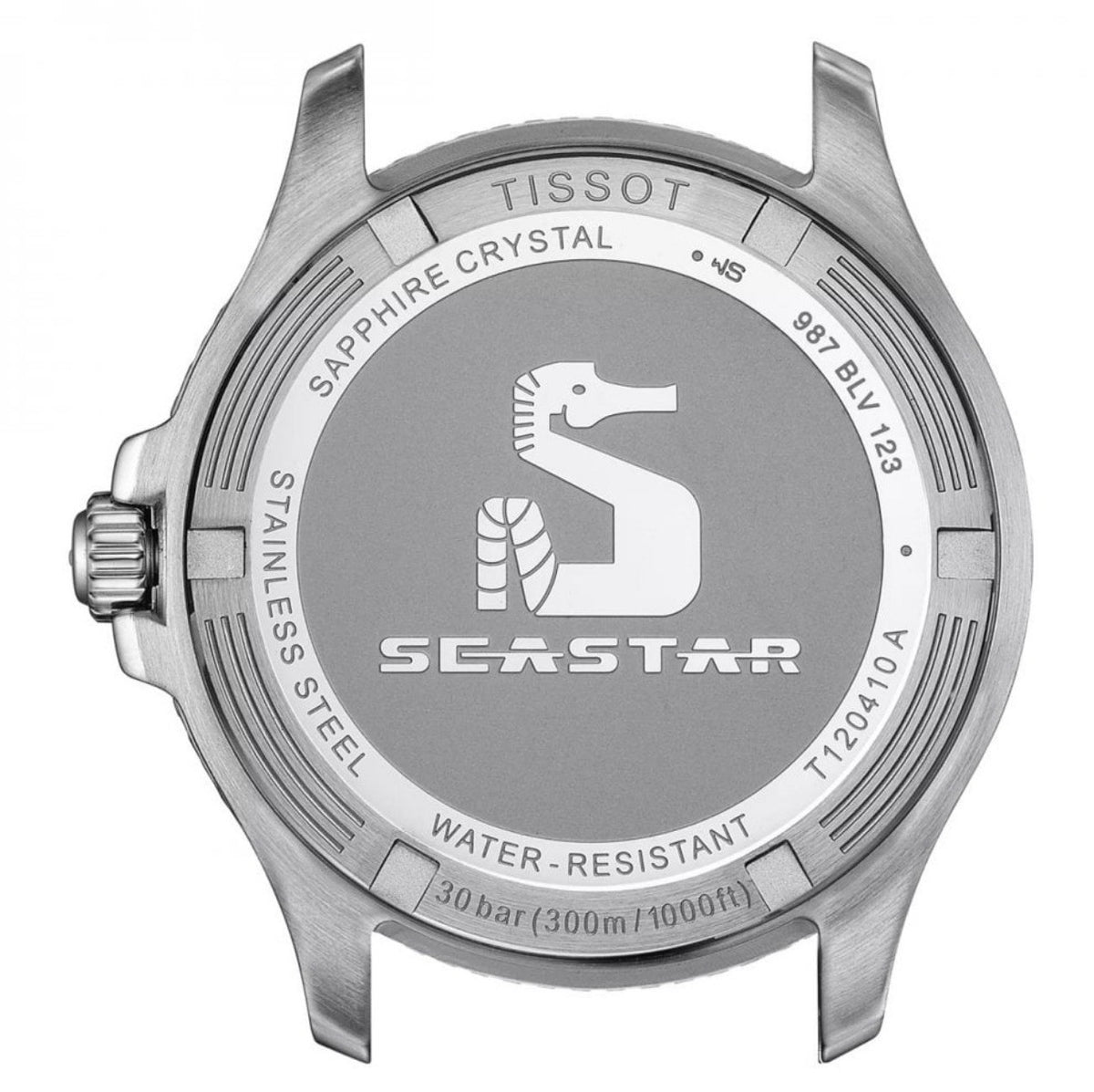 Tissot Seastar 1000 Quartz 40mm Black Dial Two Tone Watch T120.410.22.051.00 UK