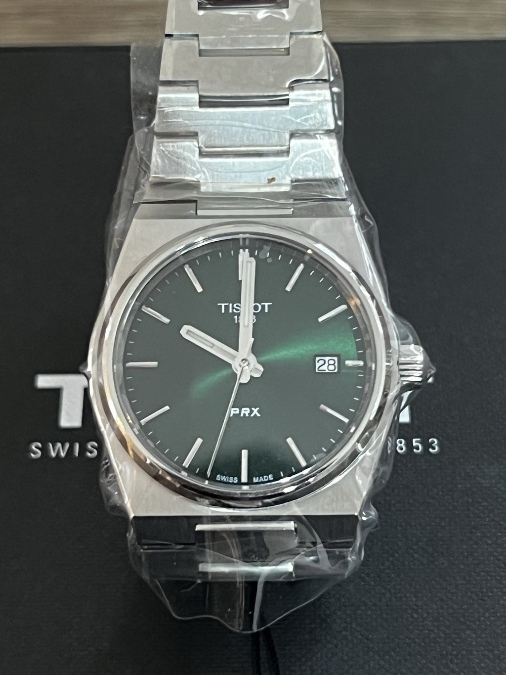 Tissot PRX 35mm T137.210.11.081.00 Quartz Green Dial BNIB | Warranty | UK Seller