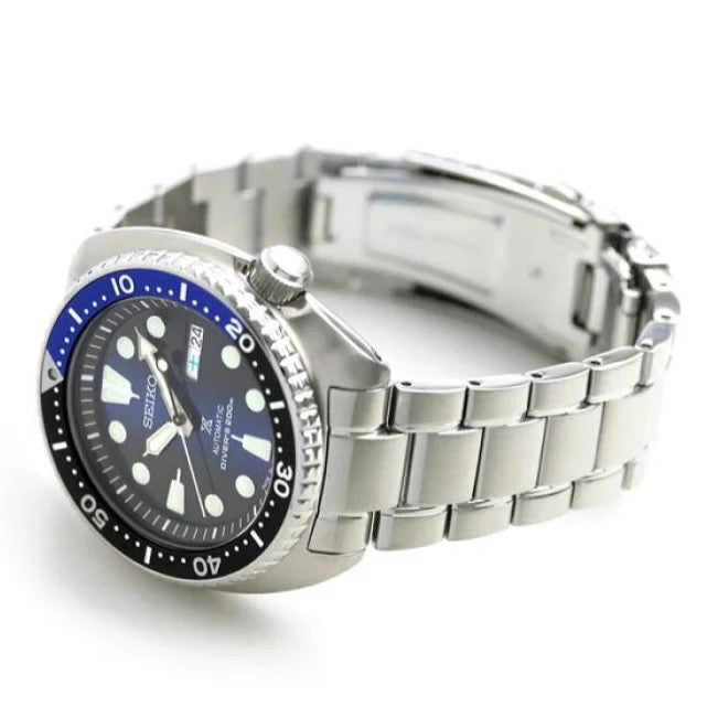 Seiko Prospex Turtle SRPC25J1 Batman Blue Automatic Diver 200m BNIB Warranty UK
