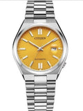 Citizen Tsuyosa 40mm Yellow Automatic Men's Watch Warranty NJ0150-81Z - UK