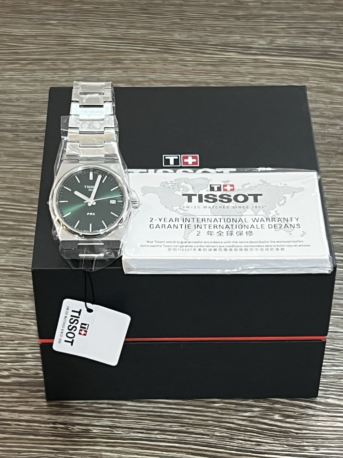Tissot PRX 35mm T137.210.11.081.00 Quartz Green Dial BNIB | Warranty | UK Seller