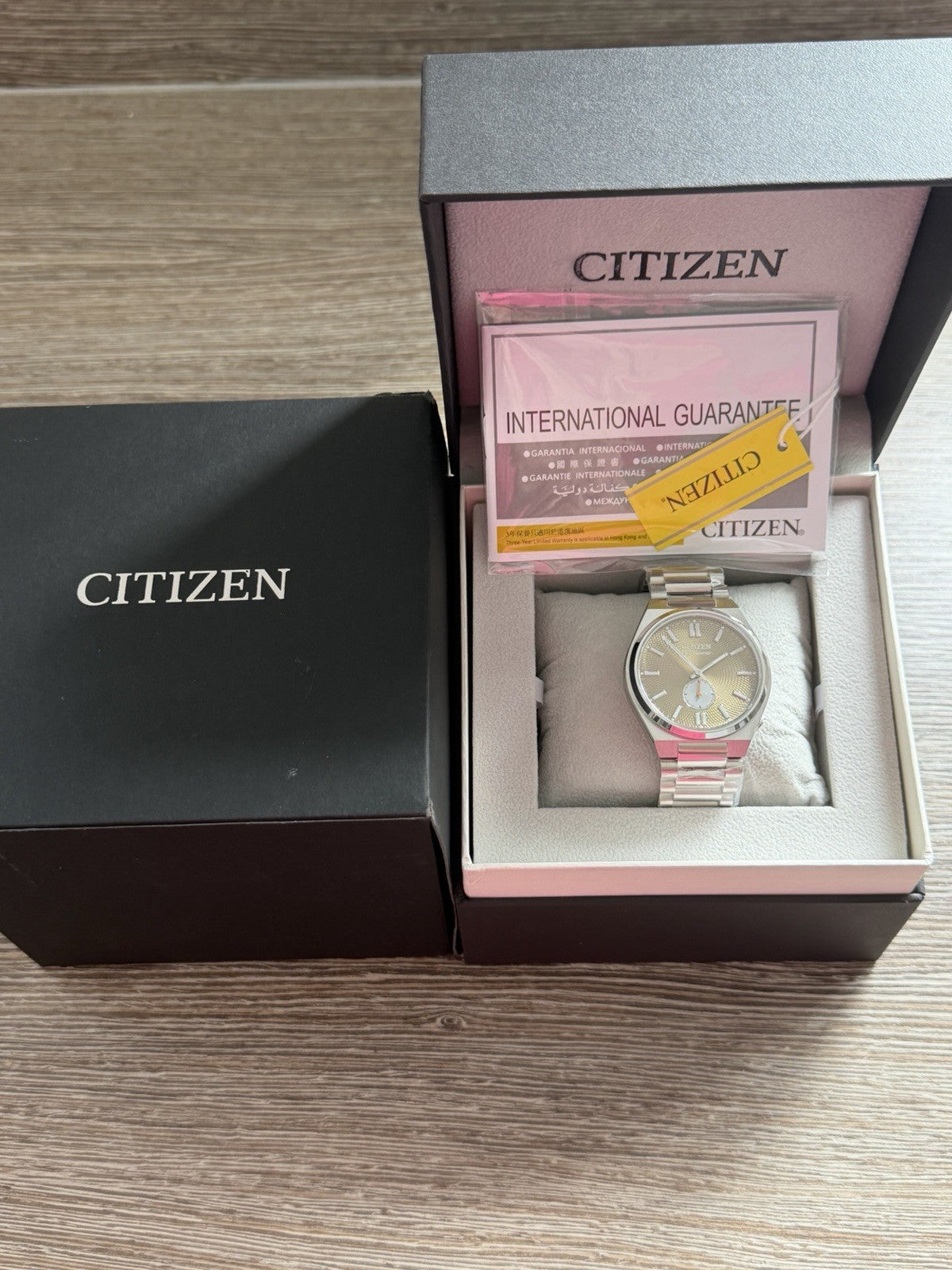 Citizen Tsuyosa Small Second Gree Automatic Men's Watch Warranty NK5010-51X - UK
