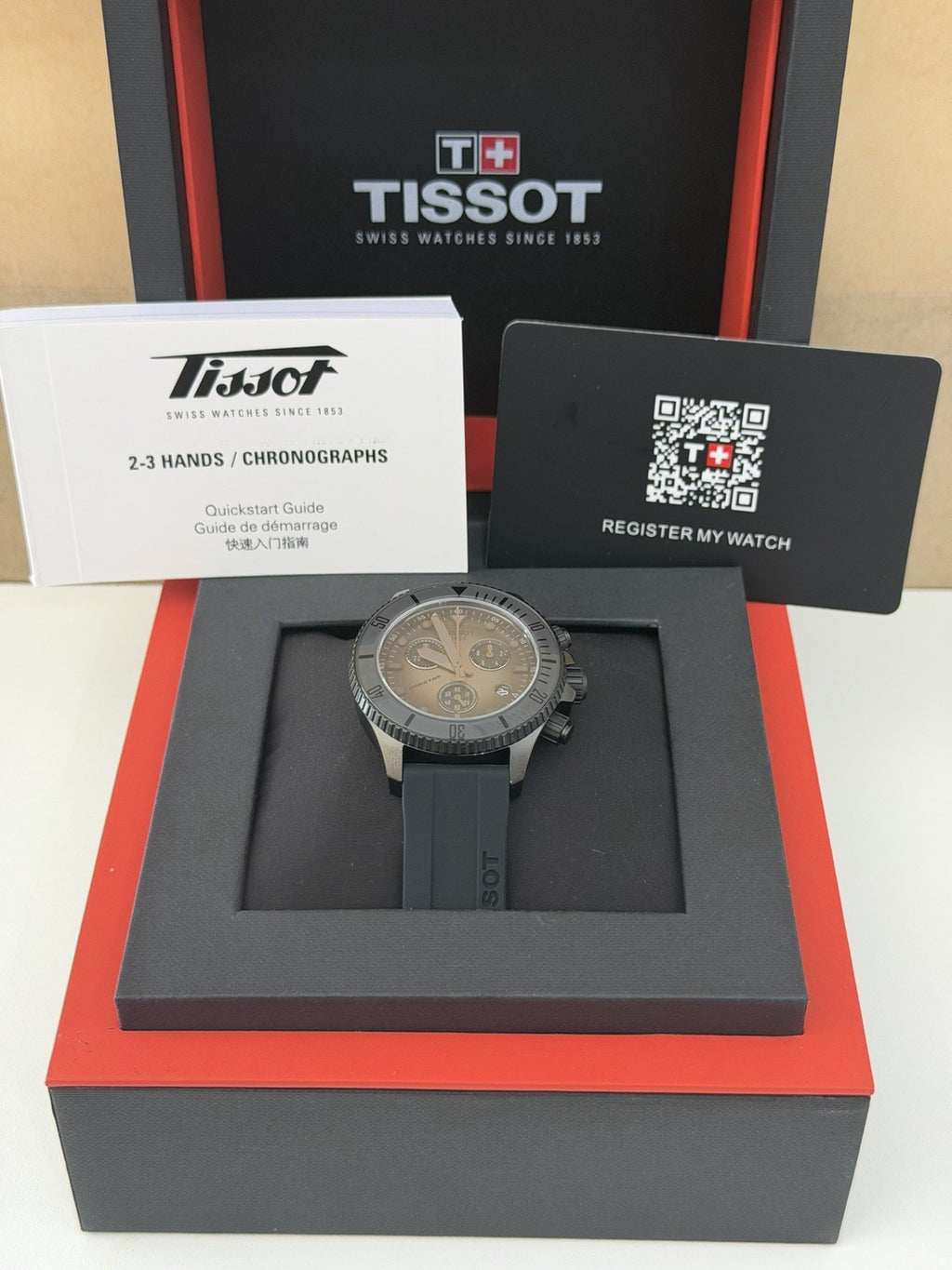 TISSOT SEASTAR 1000 38MM QUARTZ CHRONO T120.217.37.061.00 – BNIB – WARRANTY - UK