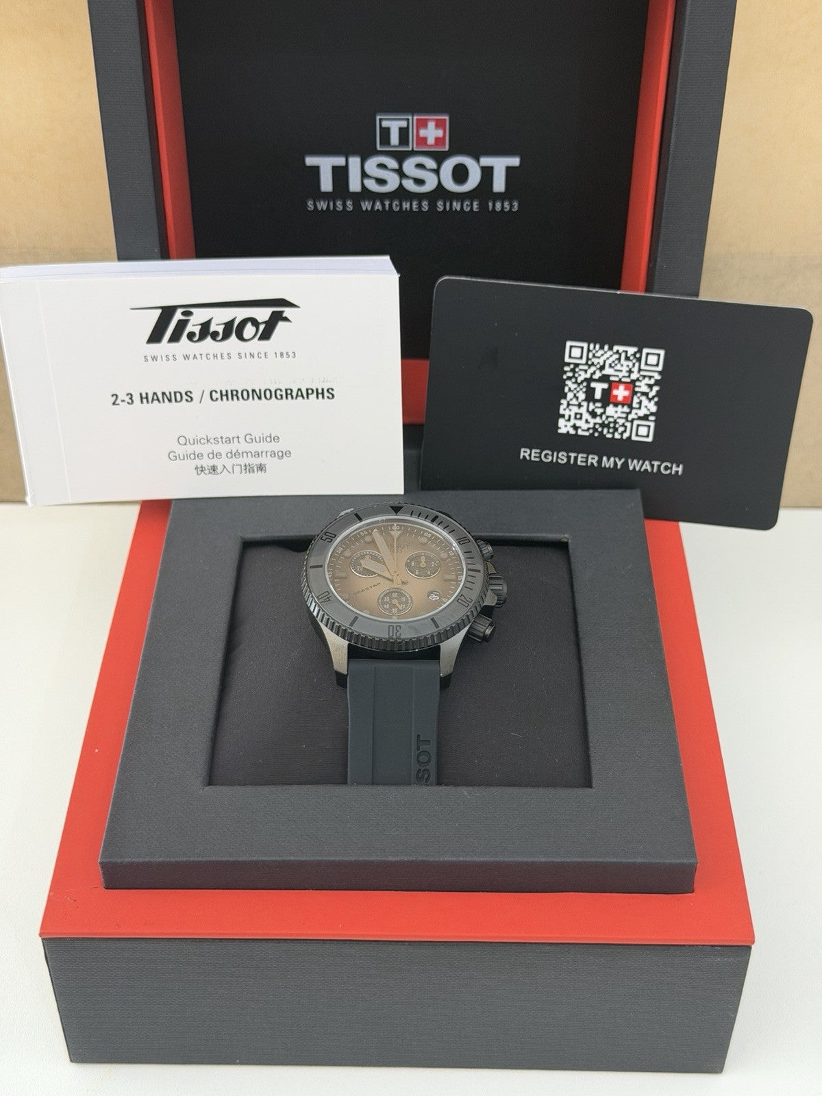 TISSOT SEASTAR 1000 38MM QUARTZ CHRONO T120.217.37.061.00 – BNIB – WARRANTY - UK