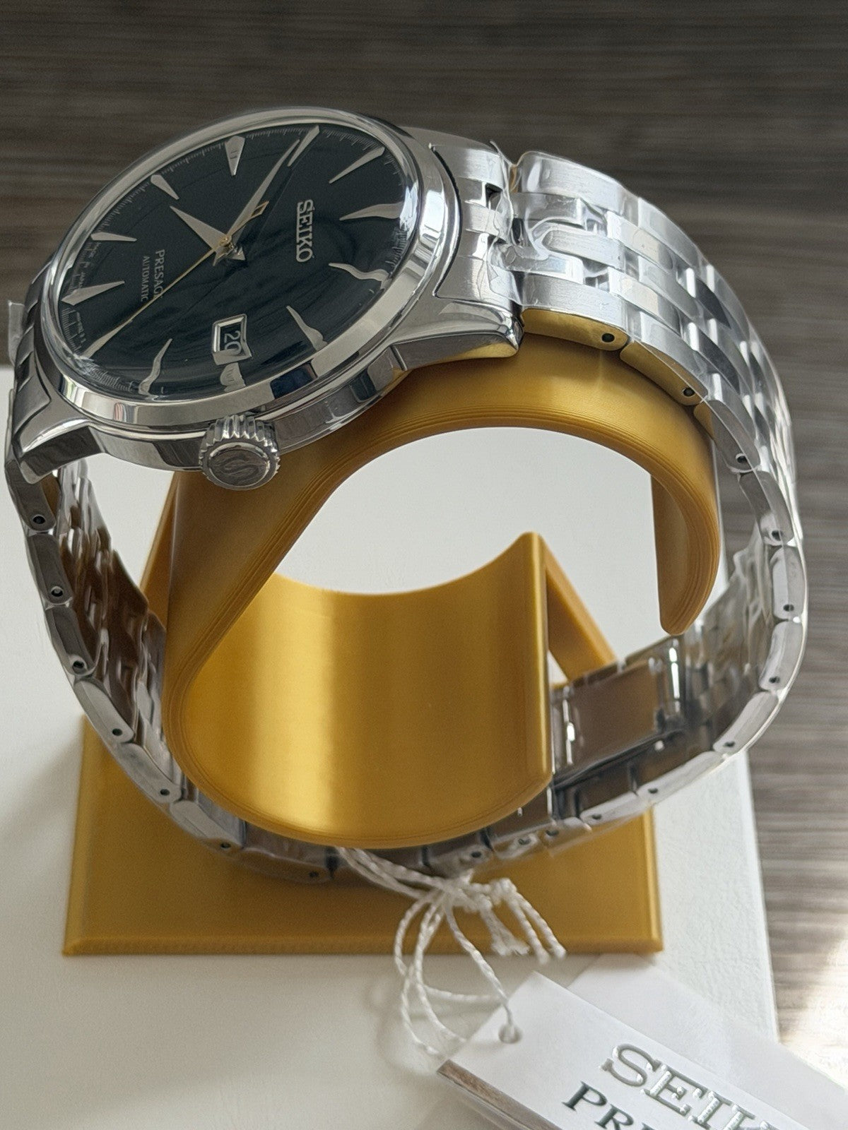 Seiko Presage Cocktail Time SRPE15J1 “Mockingbird” Automatic BNIB  Watch UK