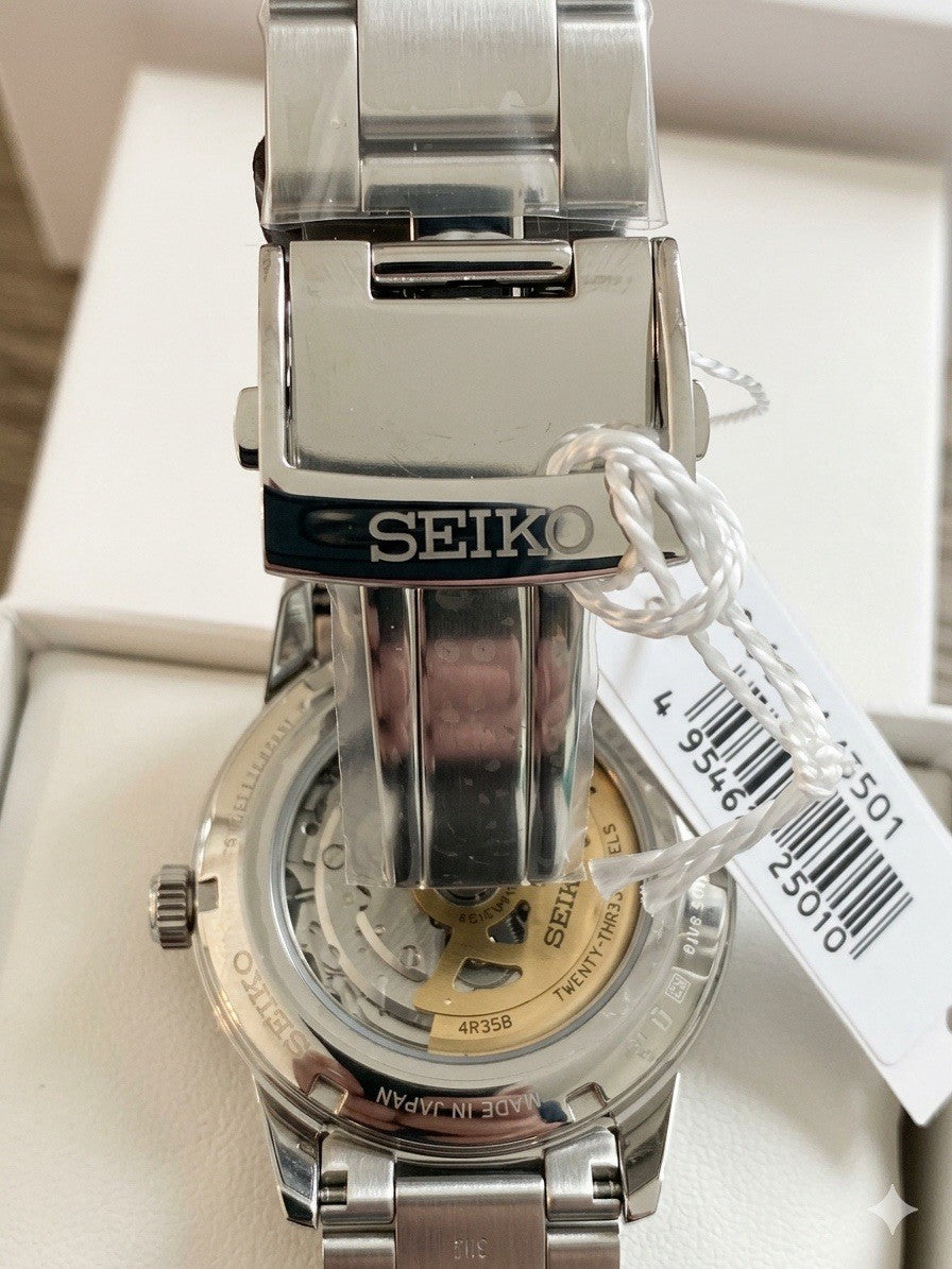 Seiko Presage Cocktail Time SRPE19J1 “Skydiving Blue” Automatic BNIB  Watch UK