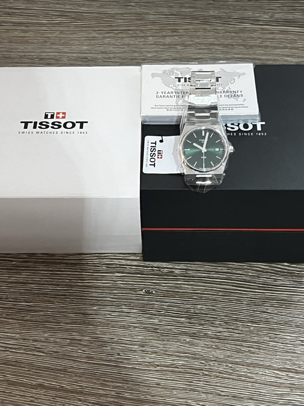 Tissot PRX 35mm T137.210.11.081.00 Quartz Green Dial BNIB | Warranty | UK Seller