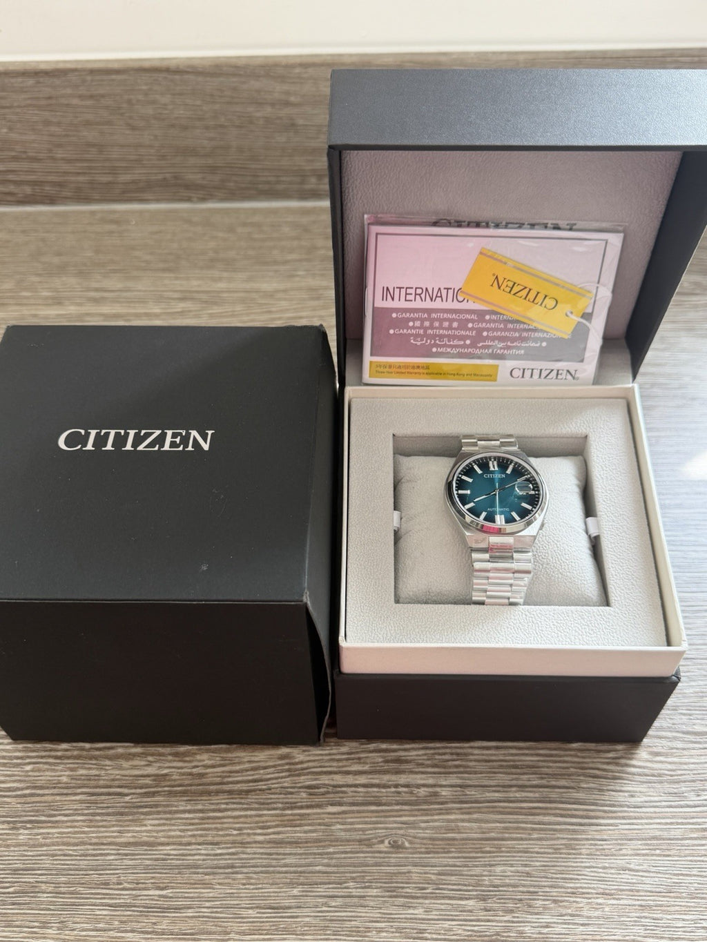 Citizen Tsuyosa 40mm Blue Automatic Men's Watch NJ0151-88X