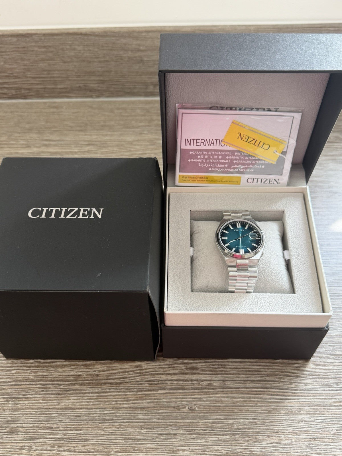 Citizen Tsuyosa 40mm Blue Automatic Men's Watch NJ0151-88X
