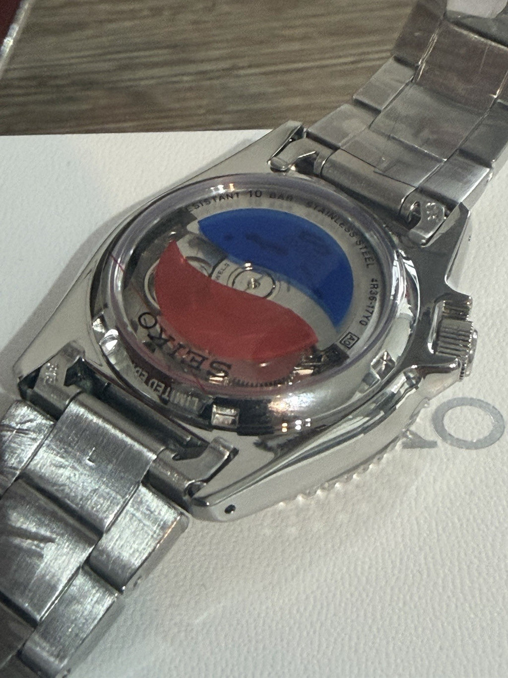 Seiko 5 Sports Pepsi Limited Edition SRPL99K1 Automatic Watch 38mm BNIB - UK