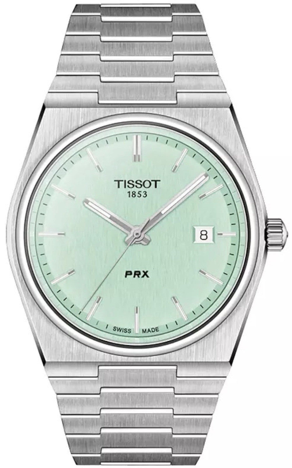 Tissot PRX 40mm Quartz Mint Green T137.410.11.091.01 BNIB -Warranty - UK Seller