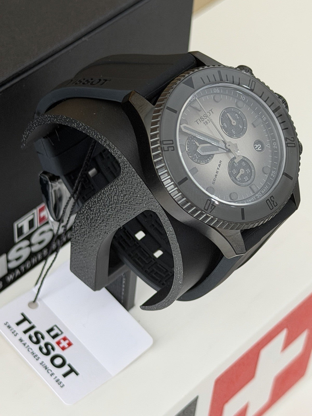 TISSOT SEASTAR 1000 38MM QUARTZ CHRONO T120.217.37.061.00 – BNIB – WARRANTY - UK