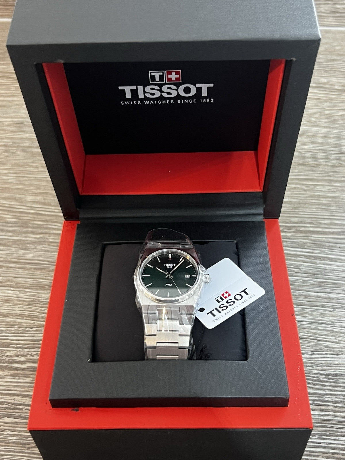 Tissot PRX 35mm T137.210.11.081.00 Quartz Green Dial BNIB | Warranty | UK Seller