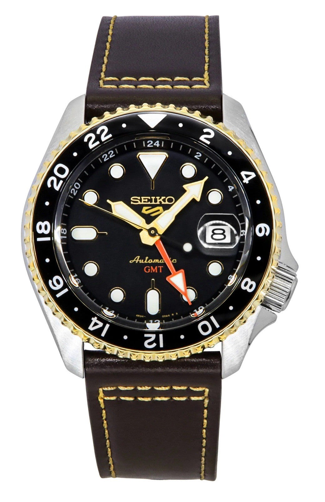 SEIKO 5 Sports SKX GMT Automatic SSK036K1 Black Dial Men’s Watch Warranty - UK
