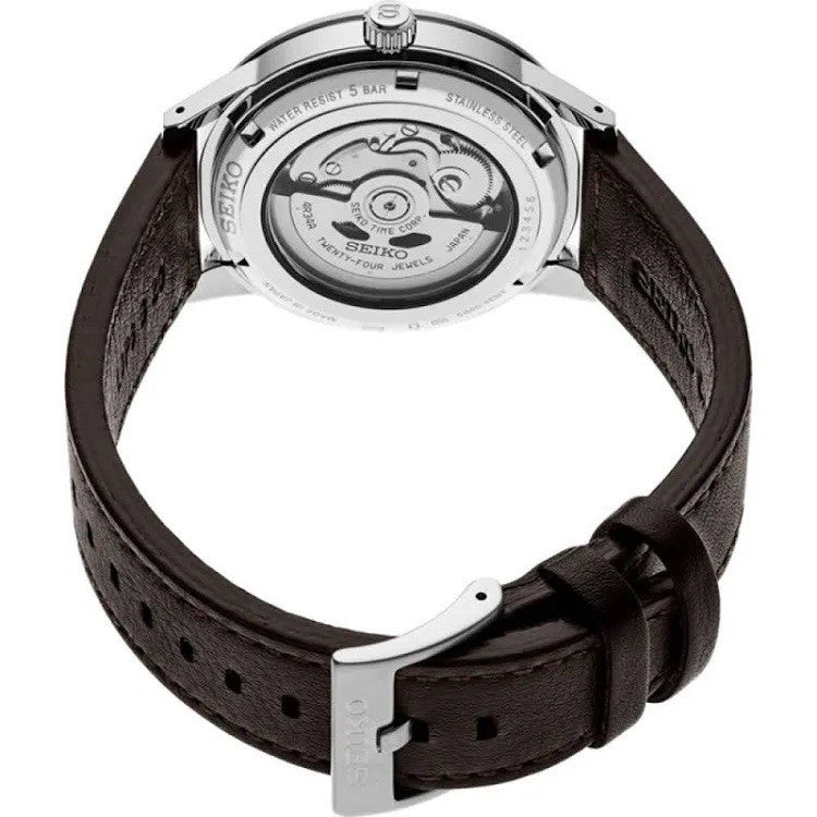SEIKO Presage 60s Road Trip GMT SSK013J1 Brown Dial Men’s Watch Warranty UK