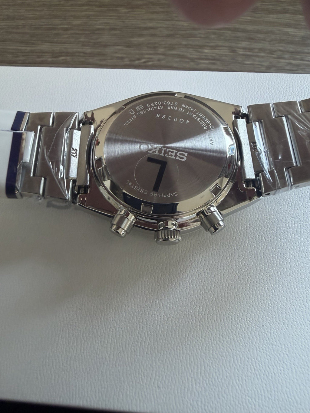 Seiko SSB455P1 Sports Chronograph Grey Dial Quartz Men's Watch 40mm BNIB - UK