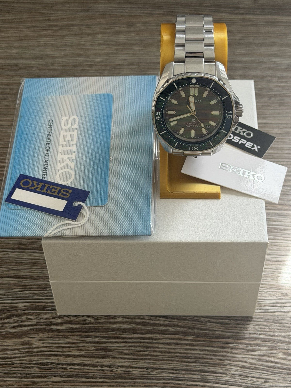 Seiko Prospex SPB483J1 Blue Sapphire 1968 Diver Polygon Case BNIB UK