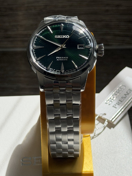 Seiko Presage Cocktail Time SRPE15J1 “Mockingbird” Automatic BNIB  Watch UK