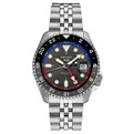 SEIKO 5 Sports SKX GMT Automatic SSK019K1 Grey Dial Men’s Watch Warranty - UK